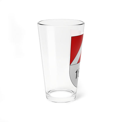 Les Planchettes-coat of arms (Switzerland) (Coat of Arms) Pint Glass 16oz
