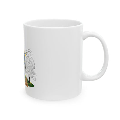 Coat of Arms of the Australian Capital Territory - White Coffee Mug