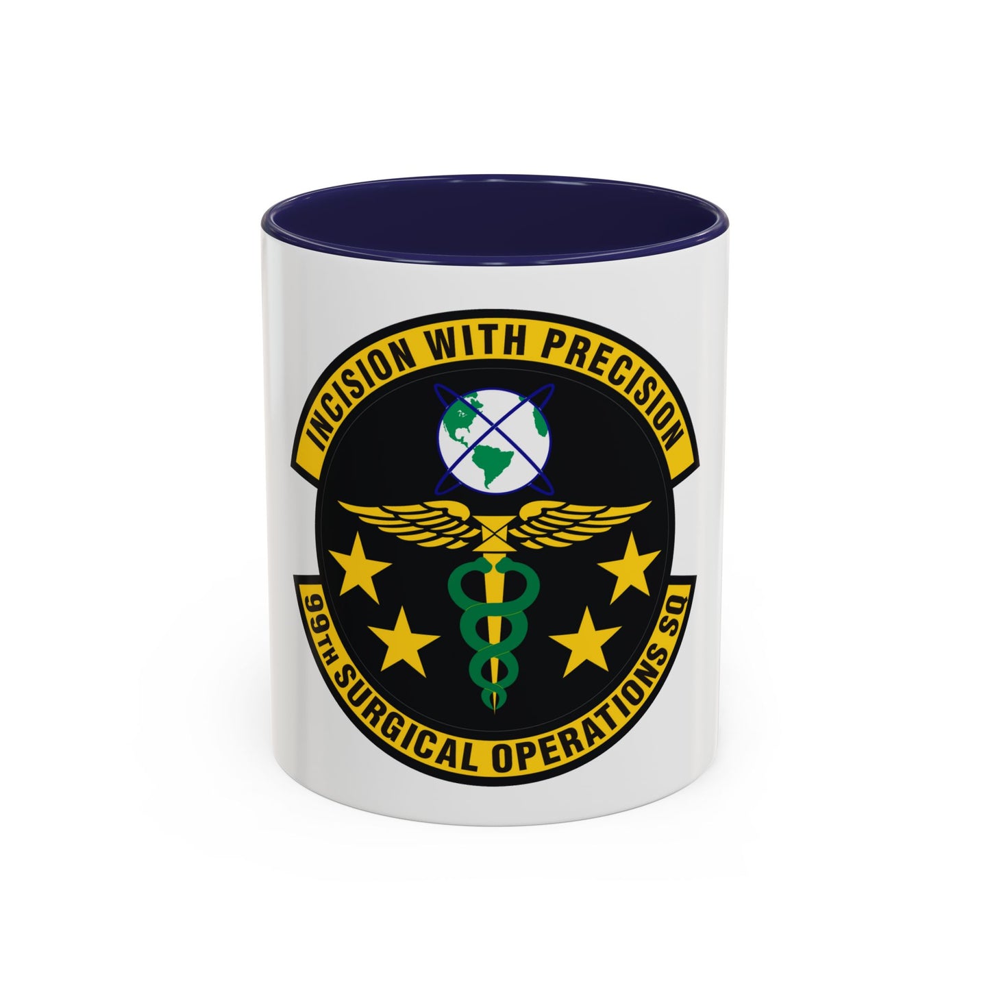 99th Surgical Operations Squadron (U.S. Air Force) Accent Coffee Mug