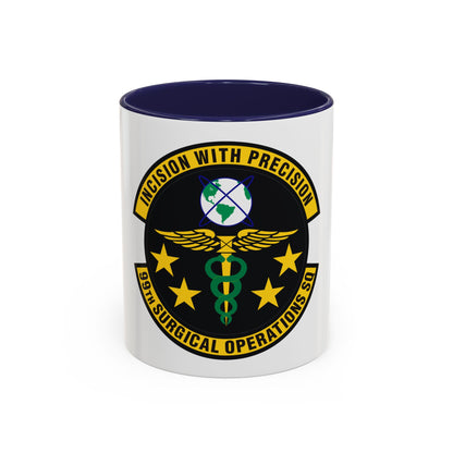 99th Surgical Operations Squadron (U.S. Air Force) Accent Coffee Mug