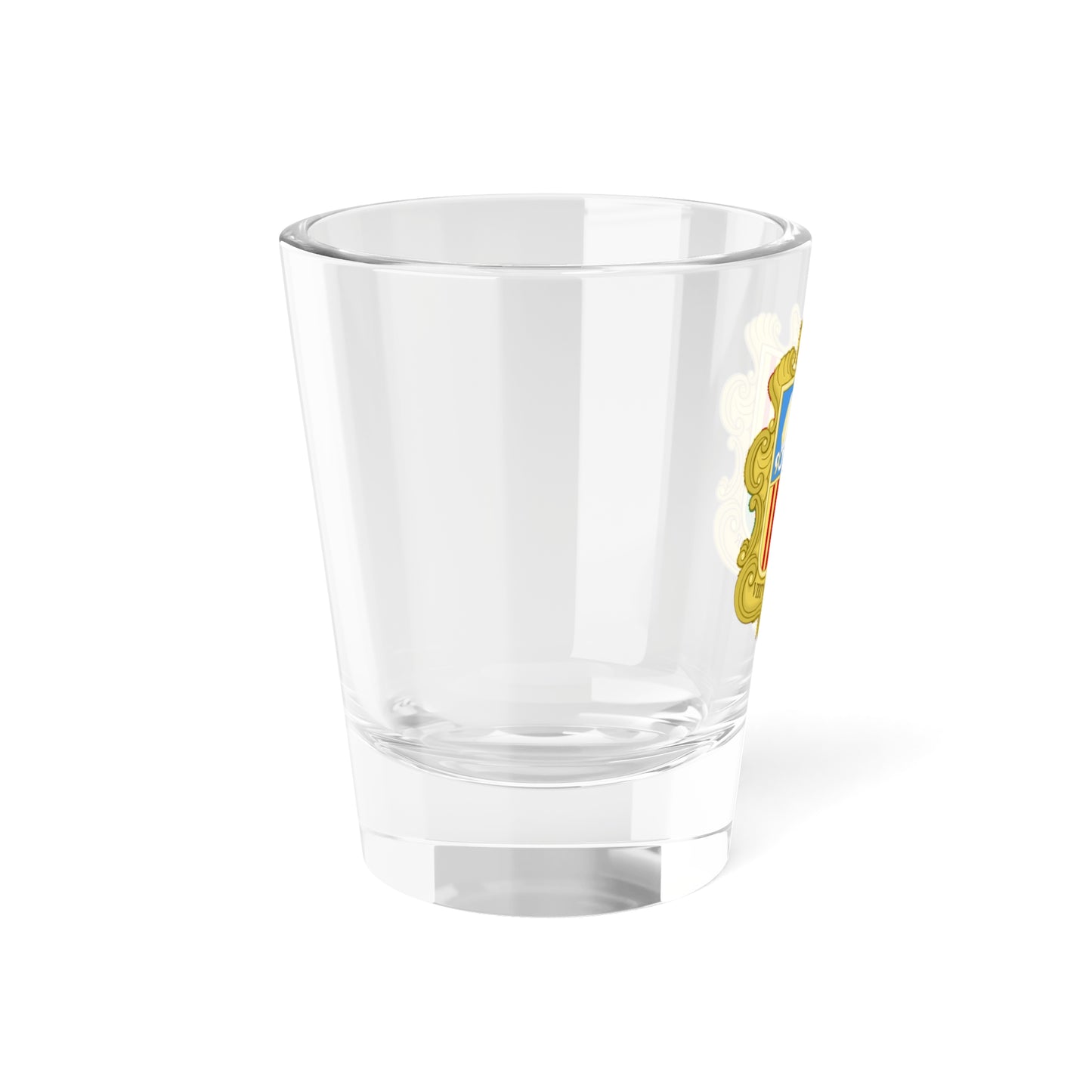 Coat of arms of Andorra (1949-1959) - Shot Glass 1.5oz