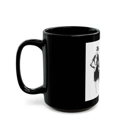 Blood Money (2), Collier's, March 10, 1928 - Black Coffee Mug-Go Mug Yourself