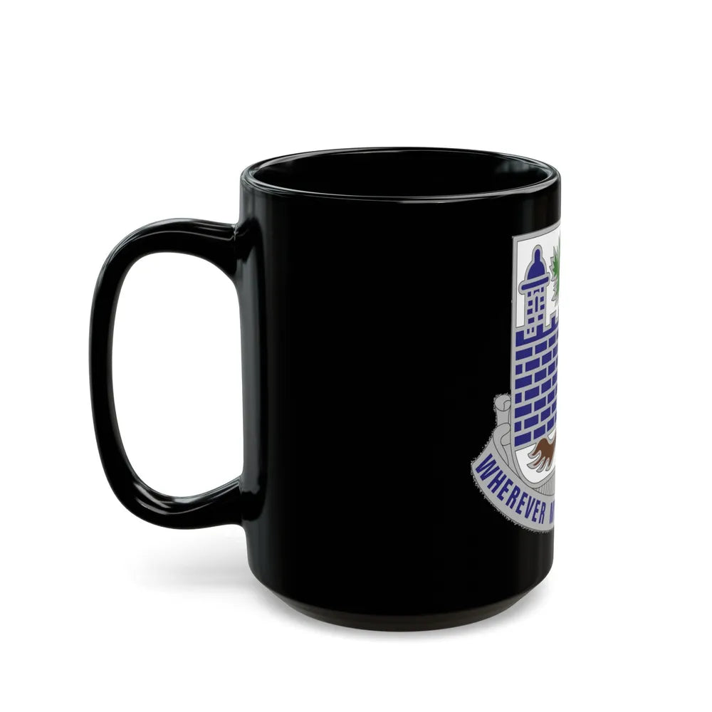 118th Infantry Regiment (U.S. Army) Black Coffee Mug-Go Mug Yourself