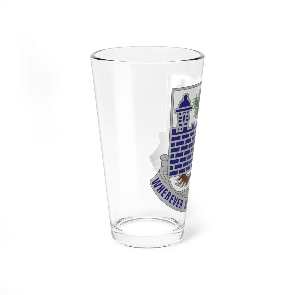 118th Infantry Regiment (U.S. Army) Pint Glass 16oz-Go Mug Yourself