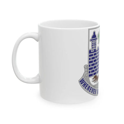 118th Infantry Regiment (U.S. Army) White Coffee Mug-Go Mug Yourself