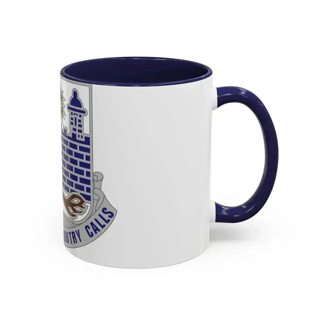 118th Infantry Regiment (U.S. Army) Accent Coffee Mug - Go Mug Yourself