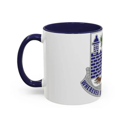 118th Infantry Regiment (U.S. Army) Accent Coffee Mug - Go Mug Yourself