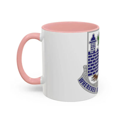 118th Infantry Regiment (U.S. Army) Accent Coffee Mug - Go Mug Yourself