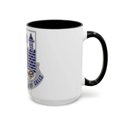 118th Infantry Regiment (U.S. Army) Accent Coffee Mug - Go Mug Yourself