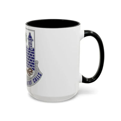 118th Infantry Regiment (U.S. Army) Accent Coffee Mug - Go Mug Yourself