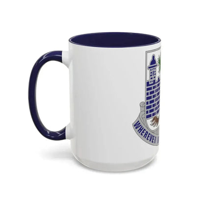 118th Infantry Regiment (U.S. Army) Accent Coffee Mug - Go Mug Yourself