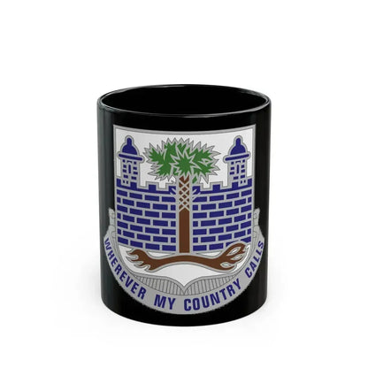 118th Infantry Regiment (U.S. Army) Black Coffee Mug 11oz - Go Mug Yourself