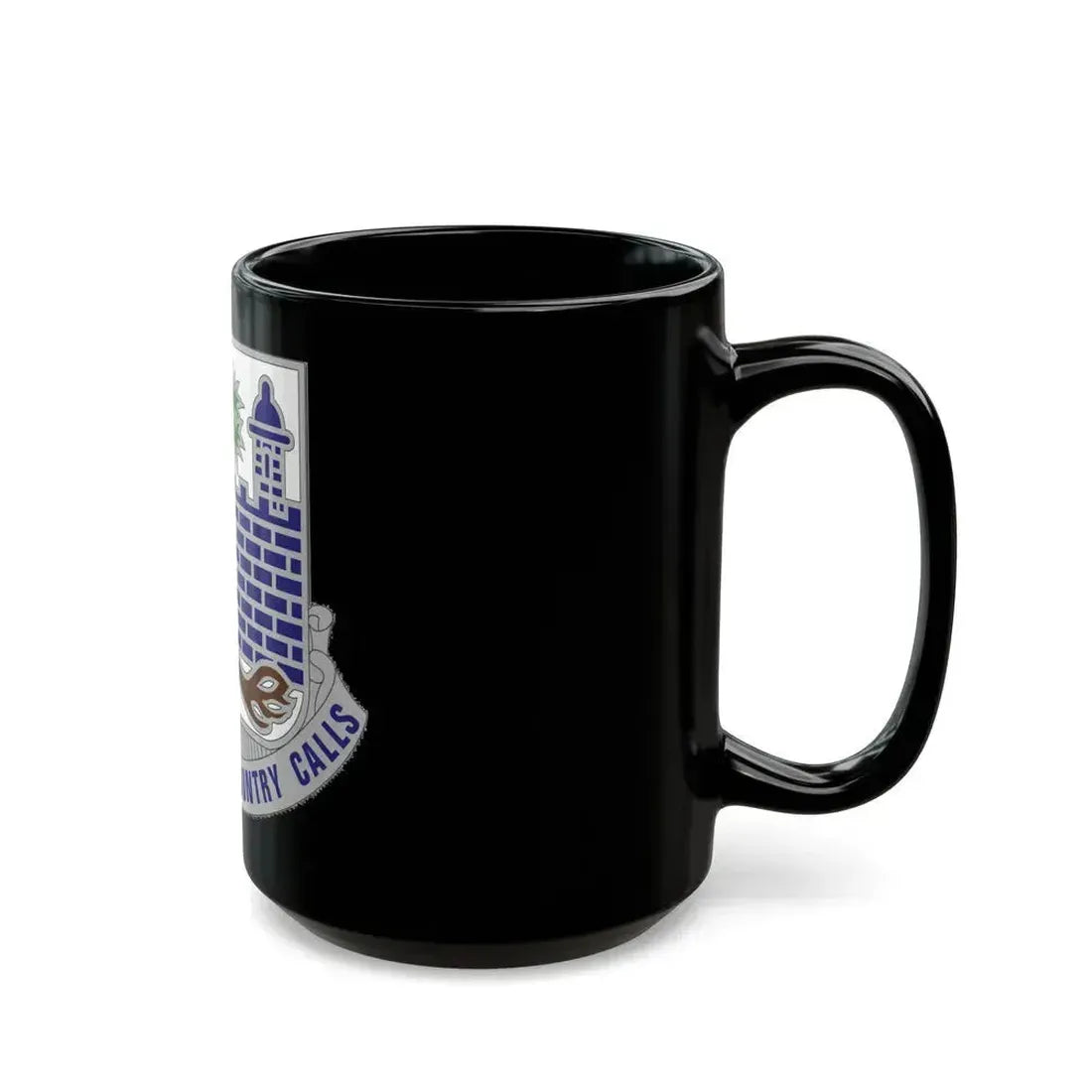 118th Infantry Regiment (U.S. Army) Black Coffee Mug - Go Mug Yourself