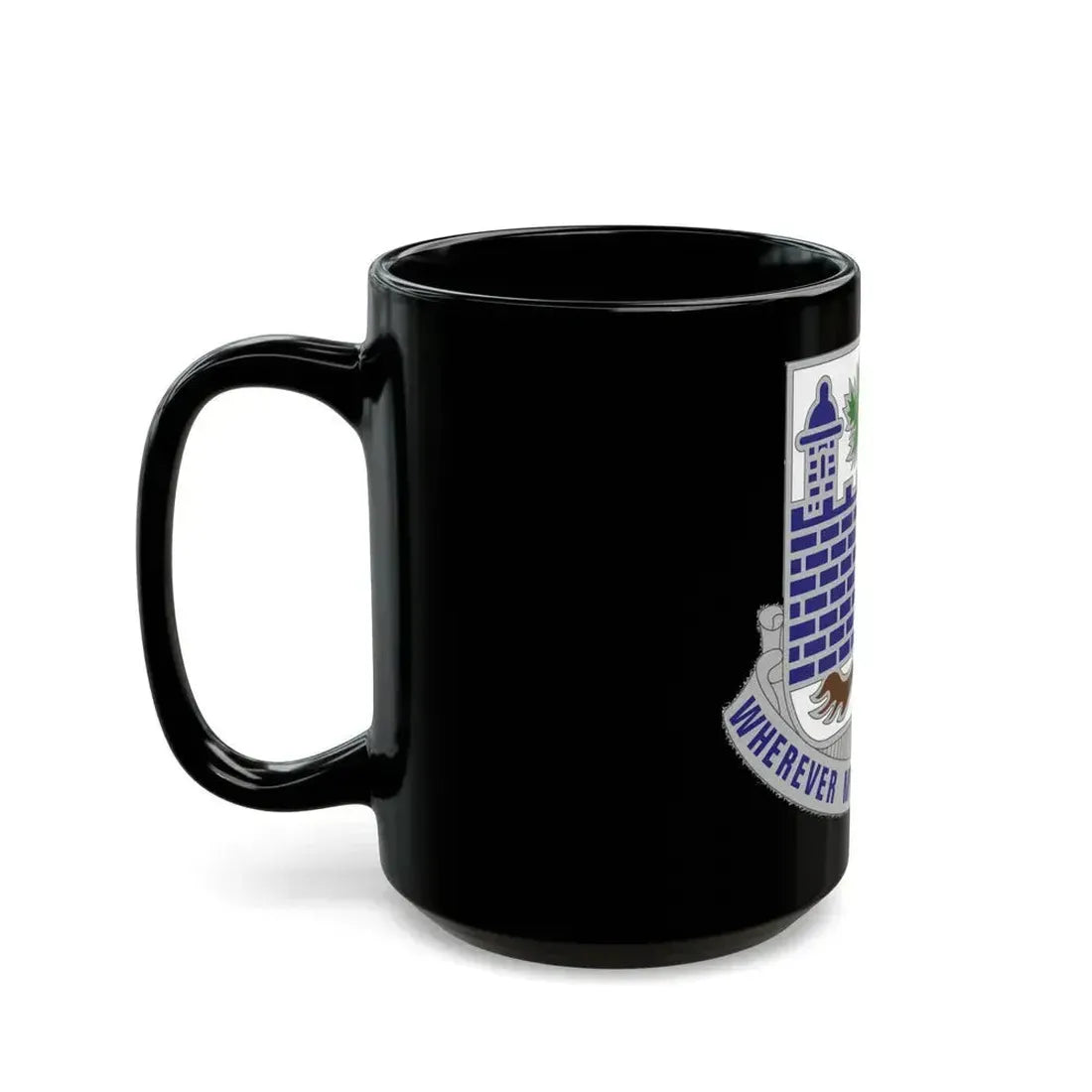 118th Infantry Regiment (U.S. Army) Black Coffee Mug - Go Mug Yourself