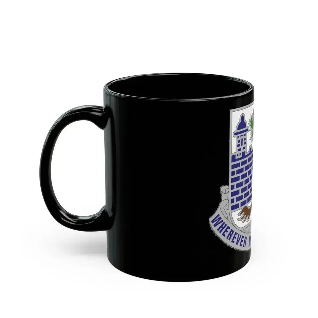 118th Infantry Regiment (U.S. Army) Black Coffee Mug - Go Mug Yourself