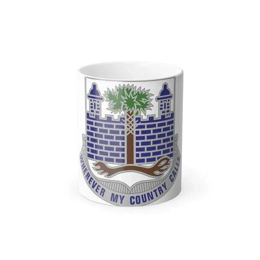 118th Infantry Regiment (U.S. Army) Color Changing Coffee Mug 11oz - Go Mug Yourself