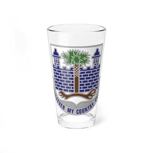 118th Infantry Regiment (U.S. Army) Pint Glass 16oz 16oz - Go Mug Yourself