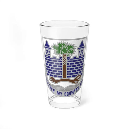118th Infantry Regiment (U.S. Army) Pint Glass 16oz 16oz - Go Mug Yourself