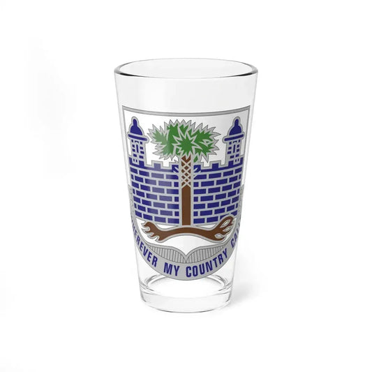 118th Infantry Regiment (U.S. Army) Pint Glass 16oz 16oz - Go Mug Yourself