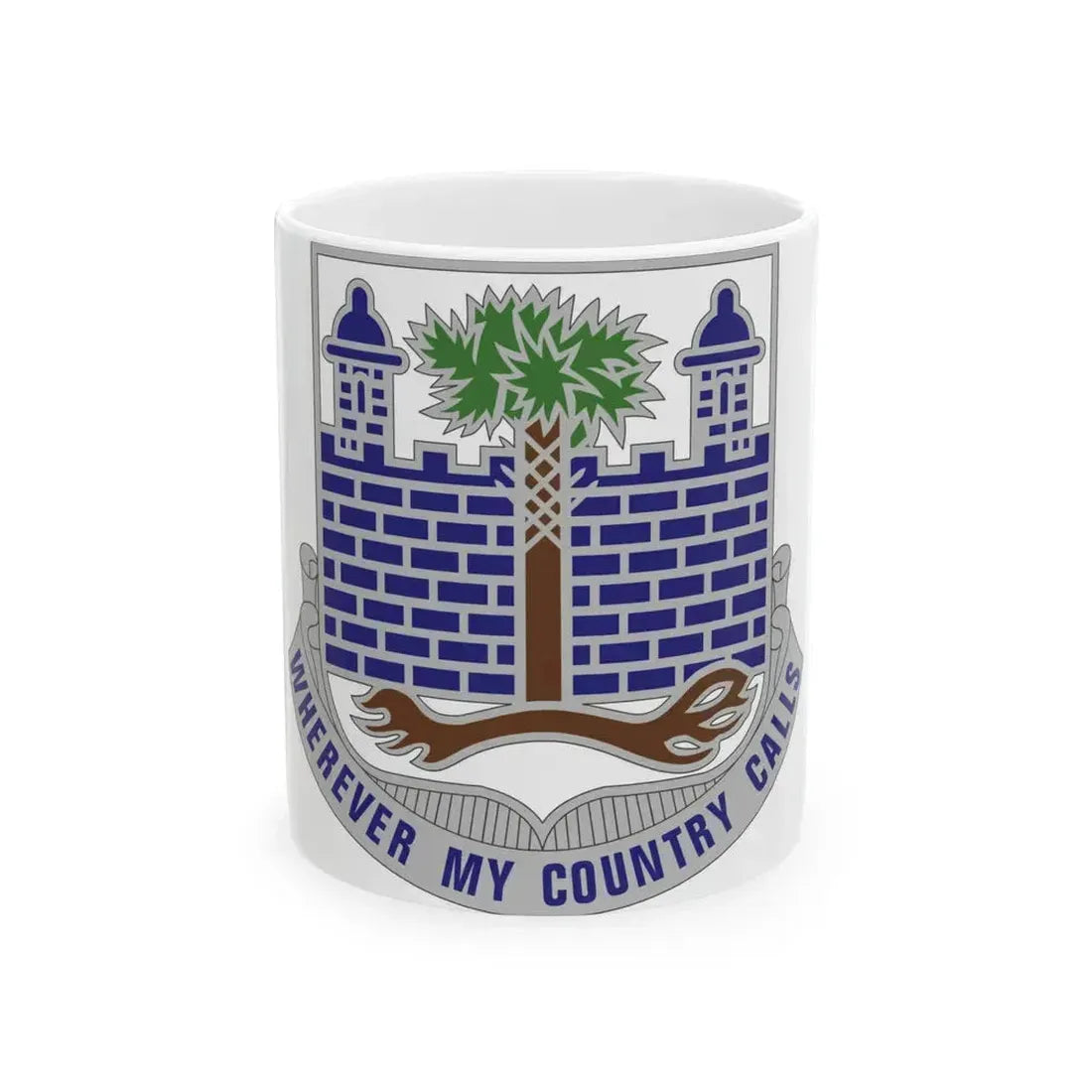 118th Infantry Regiment (U.S. Army) White Coffee Mug 11oz - Go Mug Yourself