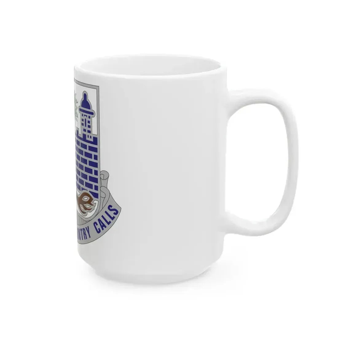 118th Infantry Regiment (U.S. Army) White Coffee Mug - Go Mug Yourself