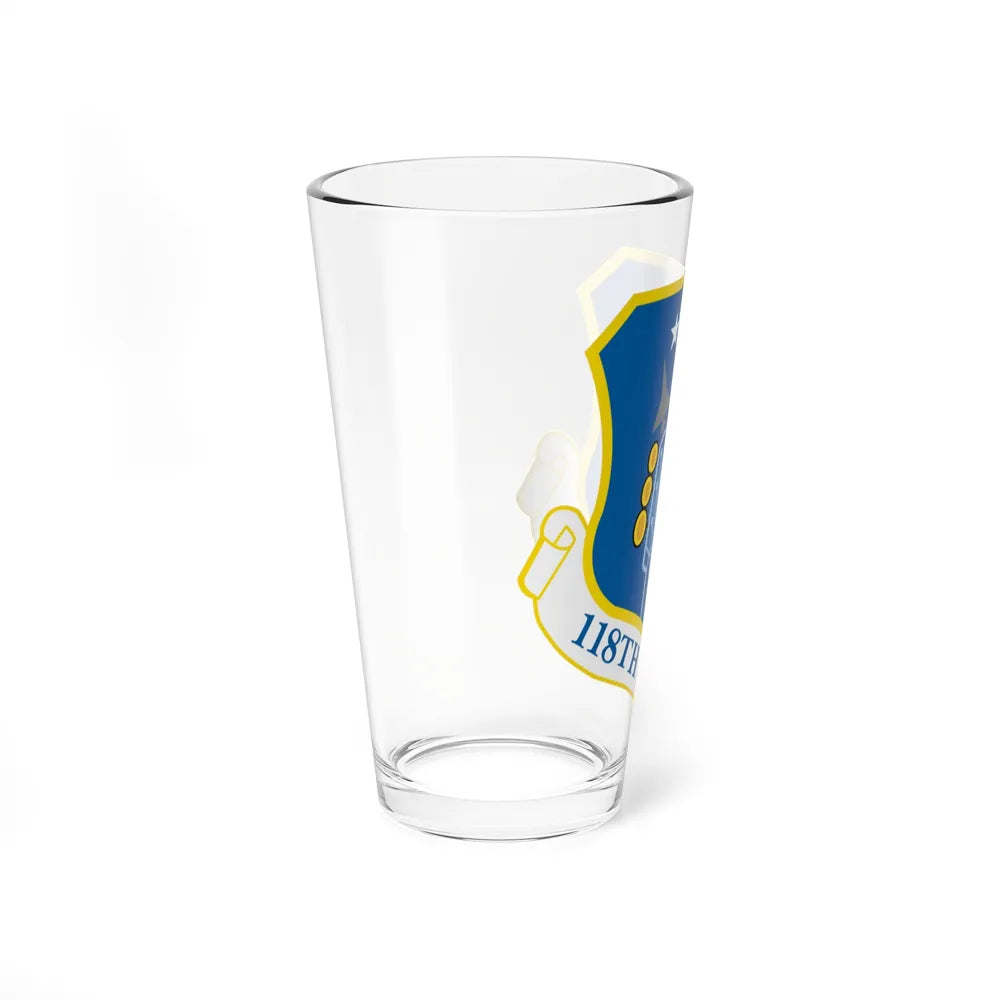 118th Wing ANG (U.S. Air Force) Pint Glass 16oz-Go Mug Yourself