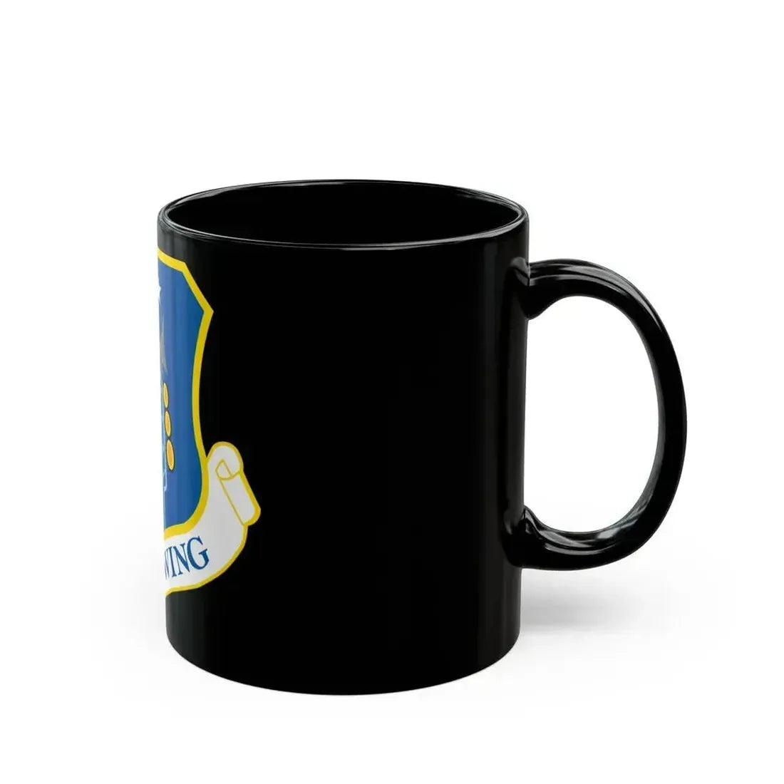 118th Wing ANG (U.S. Air Force) Black Coffee Mug - Go Mug Yourself