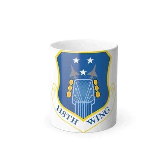 118th Wing ANG (U.S. Air Force) Color Changing Coffee Mug 11oz - Go Mug Yourself
