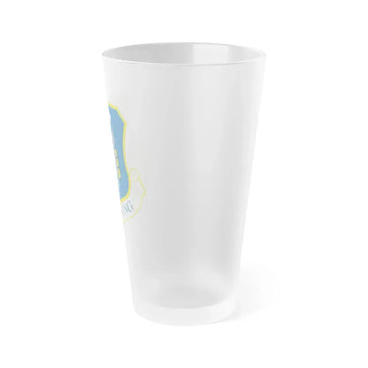 118th Wing ANG (U.S. Air Force) Frosted Pint Glass 16oz - Go Mug Yourself