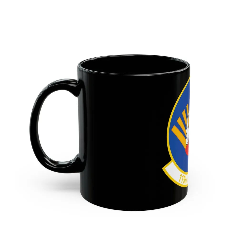 119 Fighter Squadron (U.S. Air Force) Black Coffee Mug-Go Mug Yourself