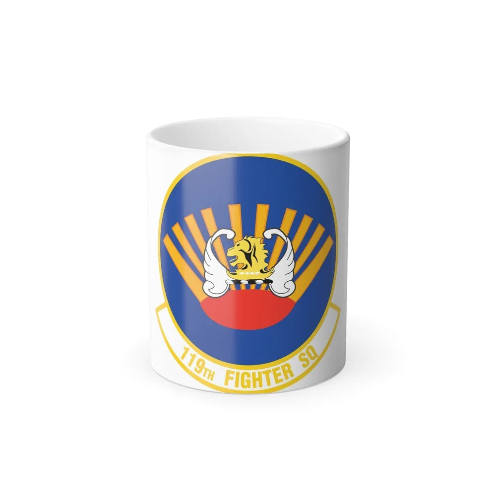 119 Fighter Squadron (U.S. Air Force) Color Changing Coffee Mug-11oz-Go Mug Yourself