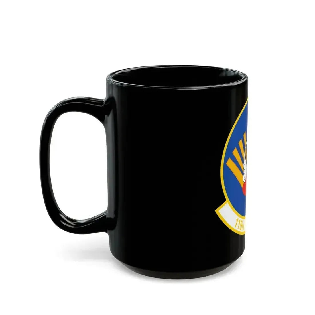 119 Fighter Squadron (U.S. Air Force) Black Coffee Mug - Go Mug Yourself