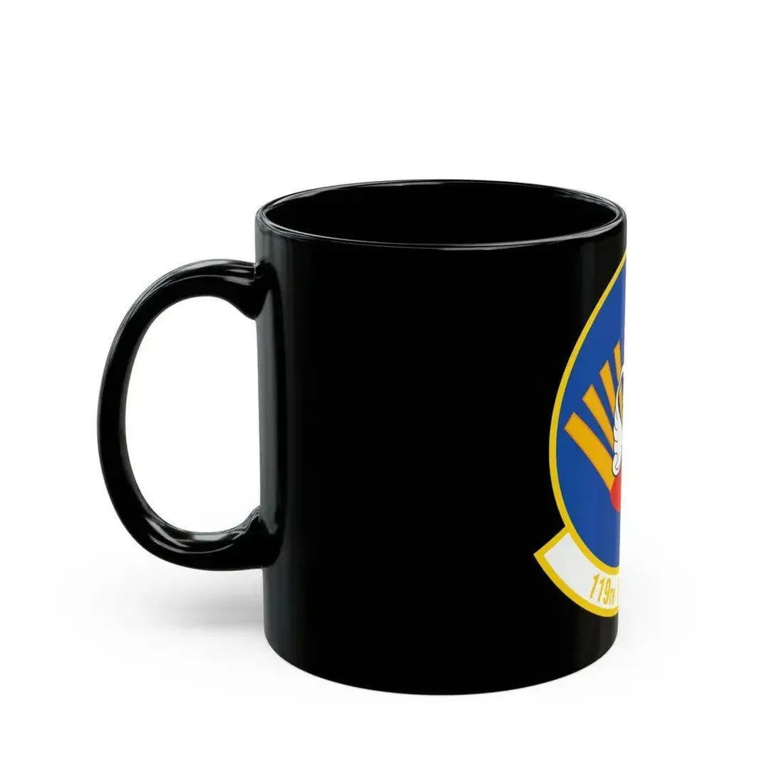 119 Fighter Squadron (U.S. Air Force) Black Coffee Mug - Go Mug Yourself