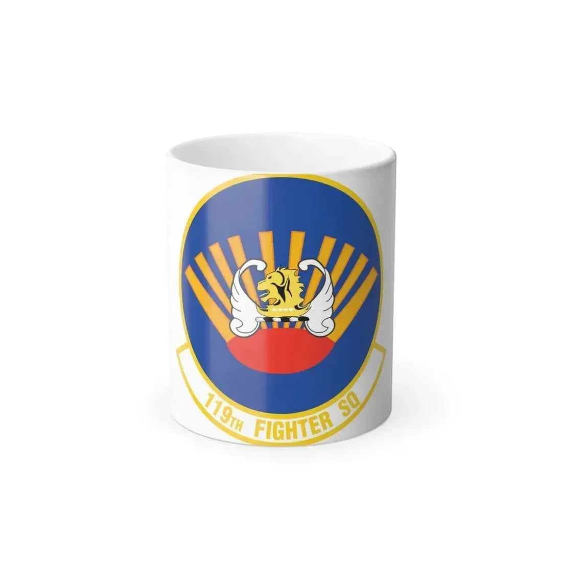 119 Fighter Squadron (U.S. Air Force) Color Changing Coffee Mug 11oz - Go Mug Yourself