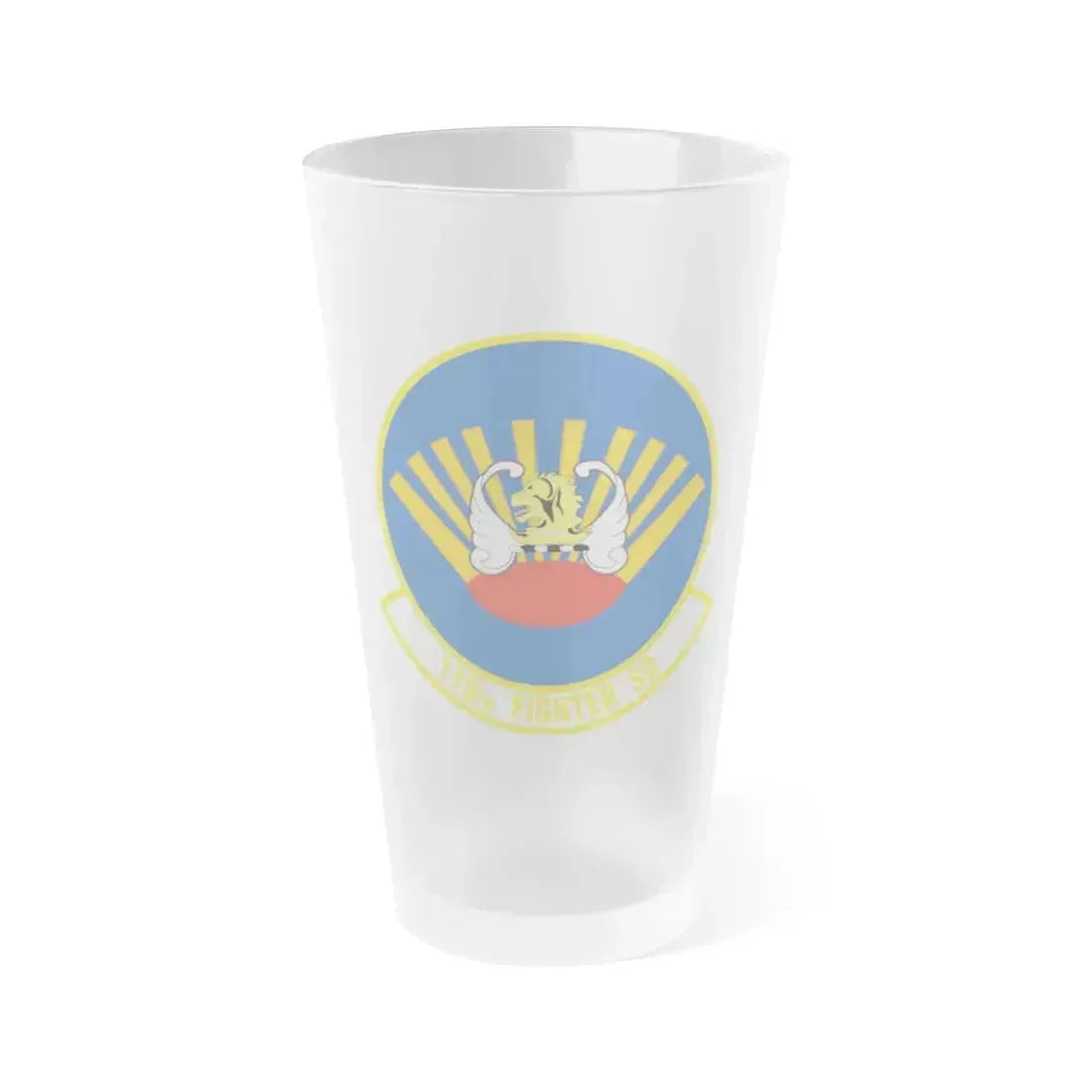 119 Fighter Squadron (U.S. Air Force) Frosted Pint Glass 16oz 16oz Frosted - Go Mug Yourself