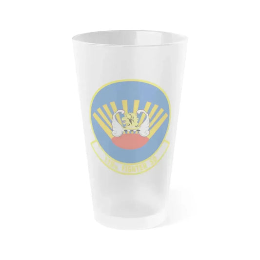 119 Fighter Squadron (U.S. Air Force) Frosted Pint Glass 16oz 16oz Frosted - Go Mug Yourself