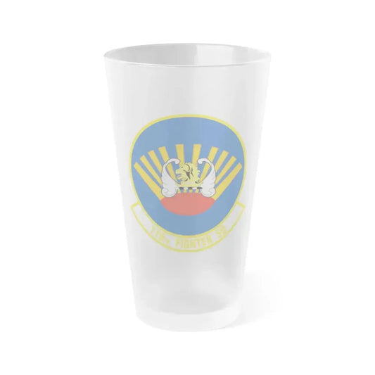 119 Fighter Squadron (U.S. Air Force) Frosted Pint Glass 16oz 16oz Frosted - Go Mug Yourself