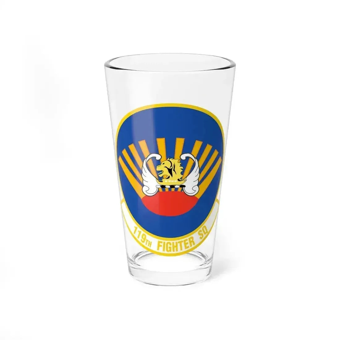 119 Fighter Squadron (U.S. Air Force) Pint Glass 16oz 16oz - Go Mug Yourself