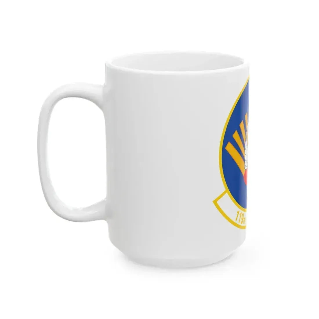 119 Fighter Squadron (U.S. Air Force) White Coffee Mug - Go Mug Yourself