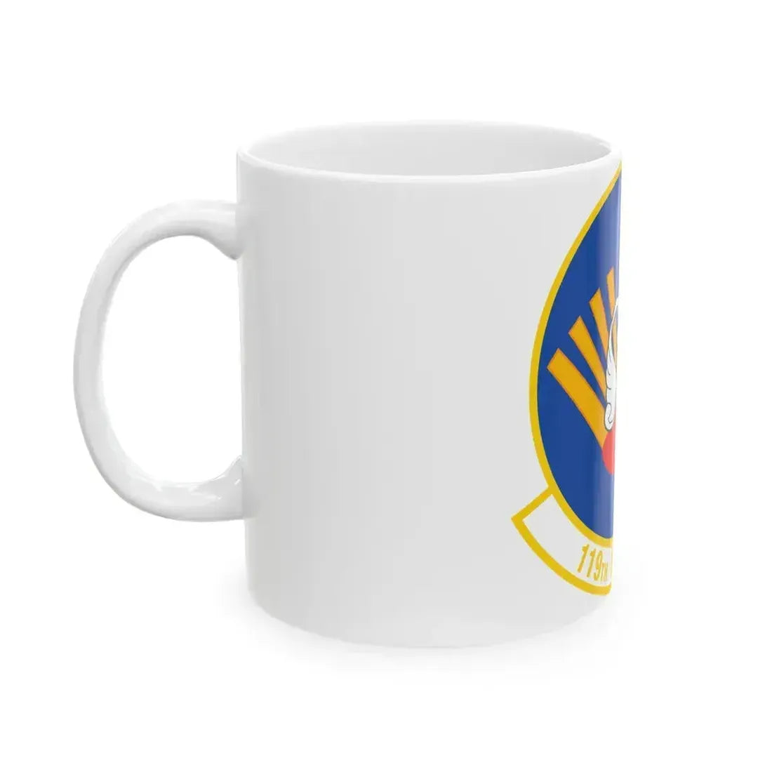 119 Fighter Squadron (U.S. Air Force) White Coffee Mug - Go Mug Yourself