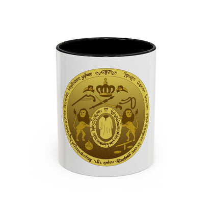 Coat of arms of Kingdom of Kartli-Kakheti - Accent Coffee Mug