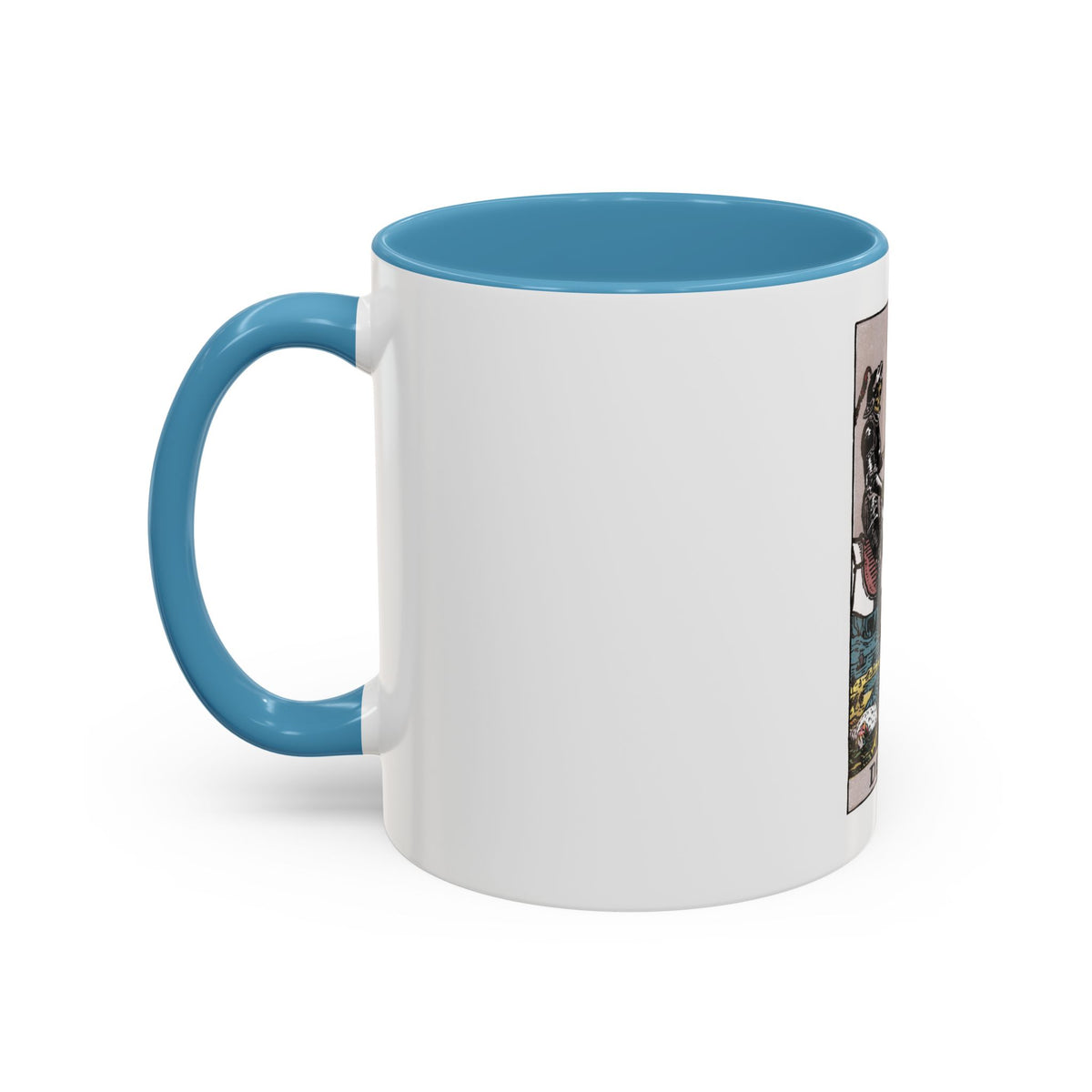 Death (Tarot Card) Accent Coffee Mug