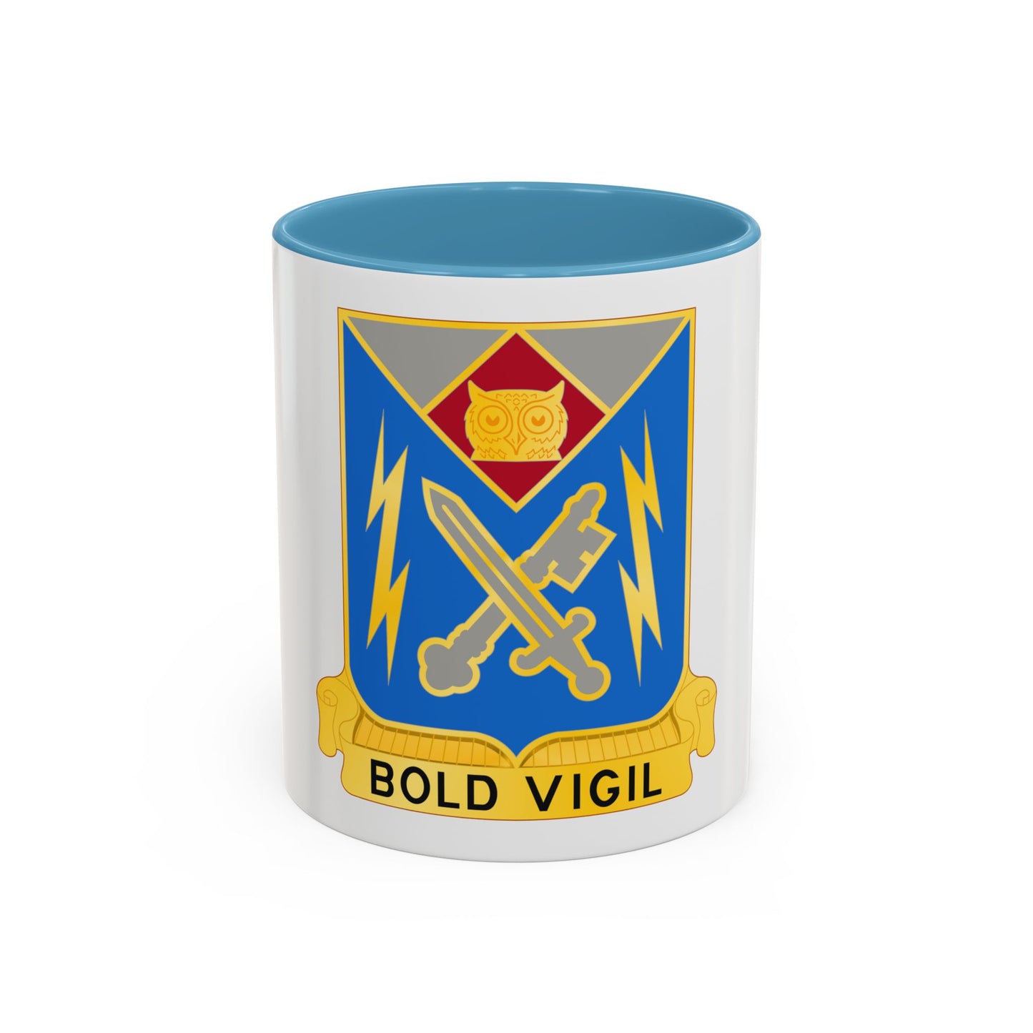 105 Military Intelligence Battalion (U.S. Army) Accent Coffee Mug