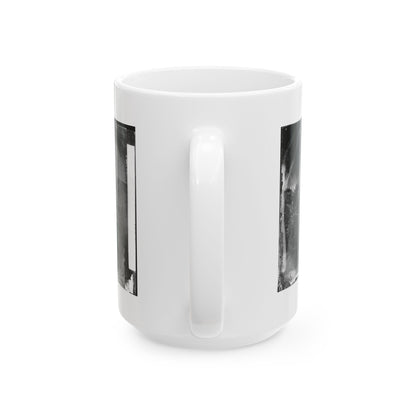 Virginia. Locomotive On The Orange & Alexandria Railroad (U.S. Civil War) White Coffee Mug