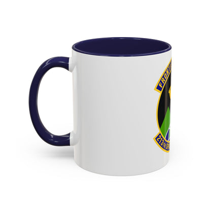 213th Space Warning Squadron (U.S. Air Force) Accent Coffee Mug