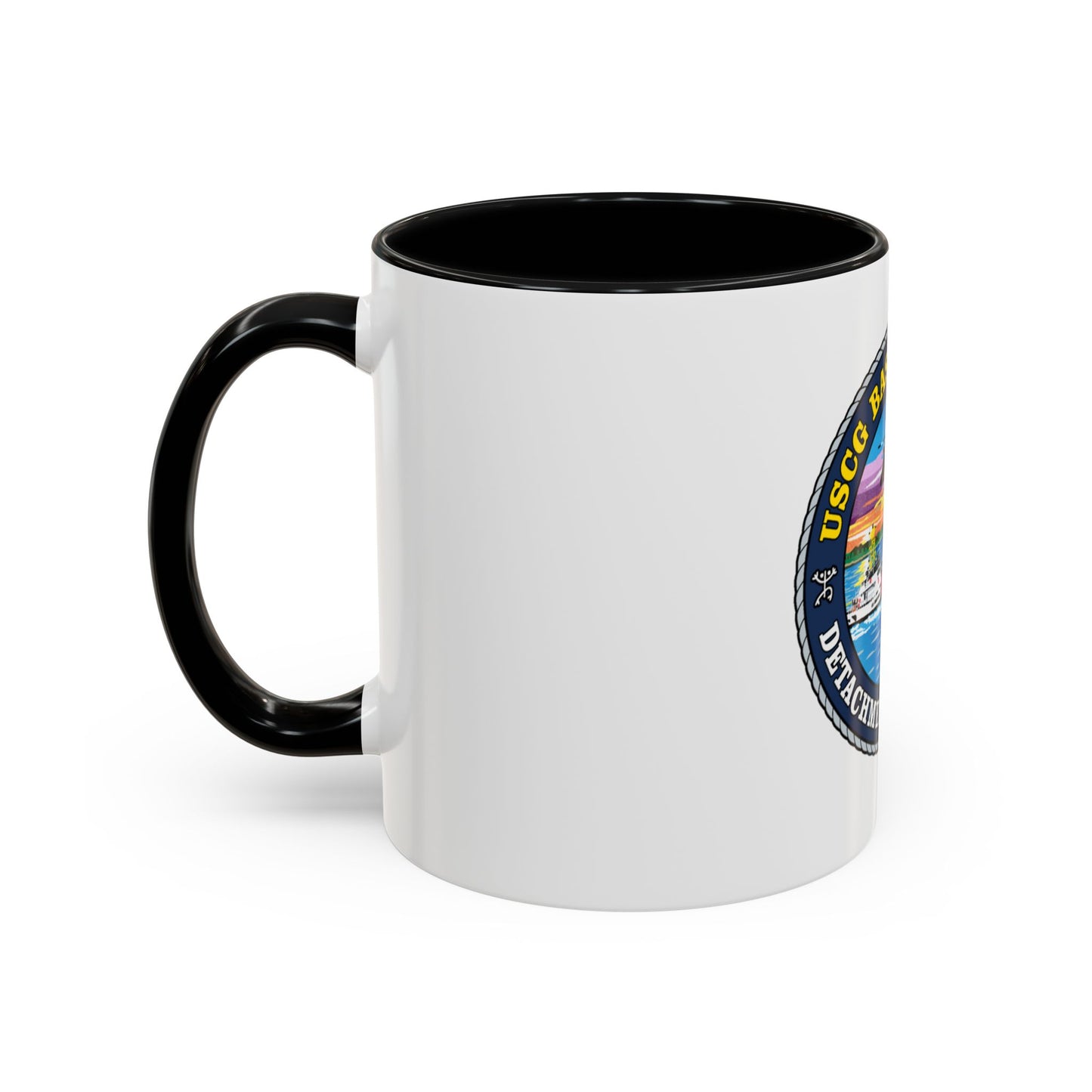 USCG Base San Juan (U.S. Coast Guard) Accent Coffee Mug