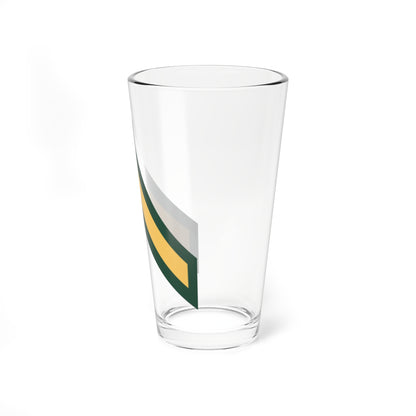 Army USA OR 02 2015 (United States) (Military Rank) Pint Glass 16oz