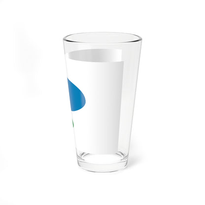 Flag of Konan Shiga (Japan) Pint Glass 16oz