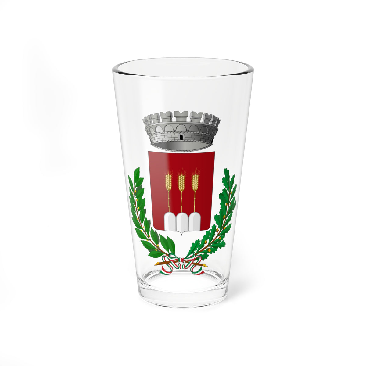 Morro dOro-Stemma (Italy) (Coat of Arms) Pint Glass 16oz