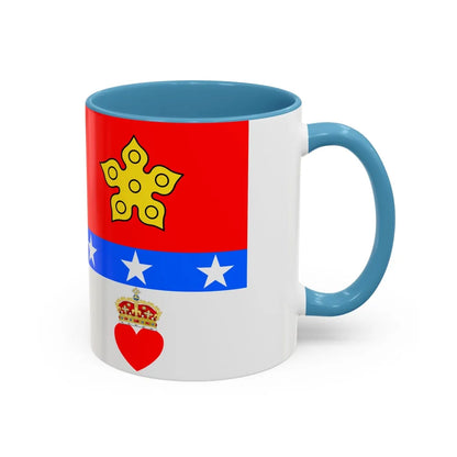 Flag of Angus UK - Accent Coffee Mug-Go Mug Yourself